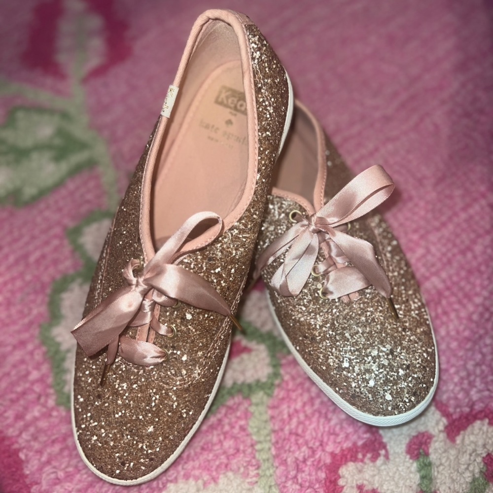 Keds x Kate Spade ♠️ Champion Glitter Celebration Lace Up